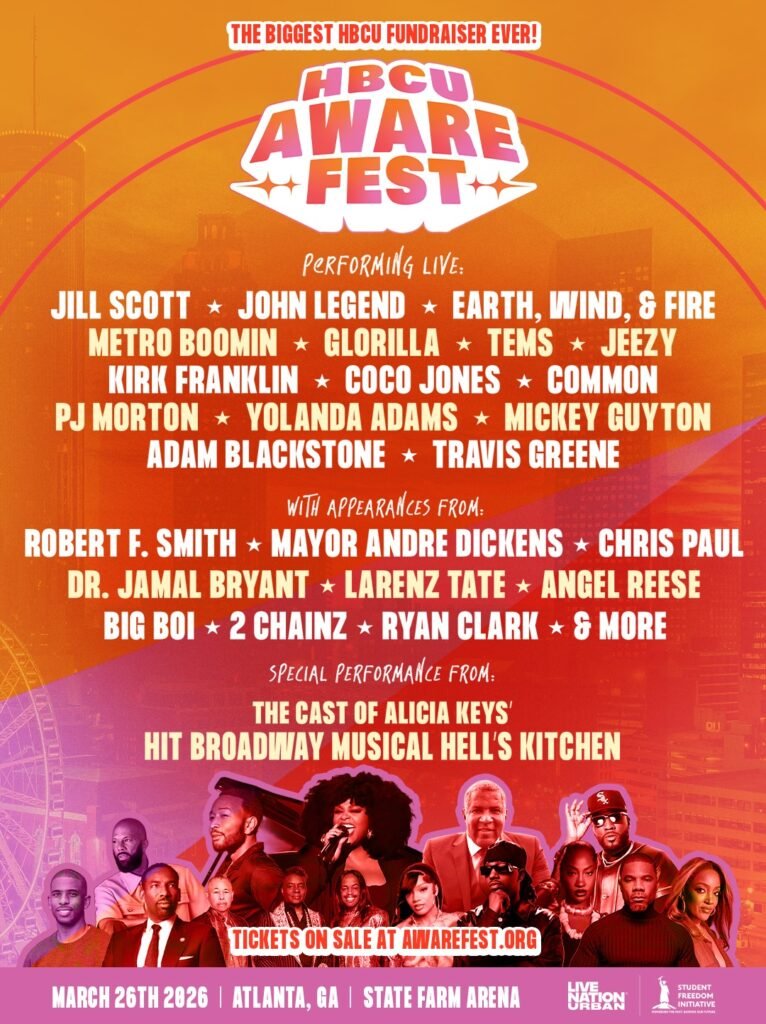 HBCU Awarefest poster