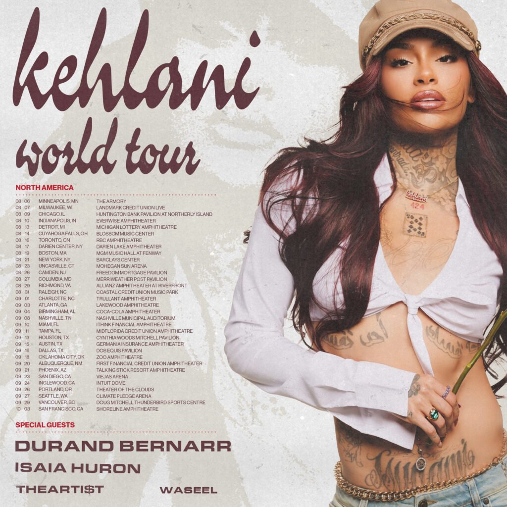 Kehlani World Tour poster