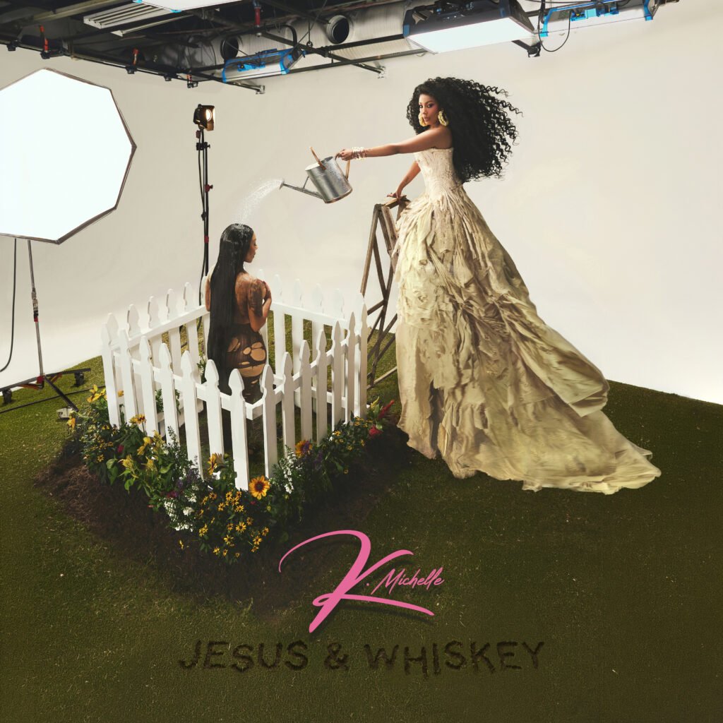 K. Michelle's Jesus & Whiskey album cover